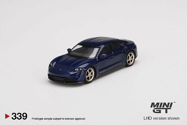 Porsche Taycan Turbo S 1:64 Mini GT Exclusive USA
