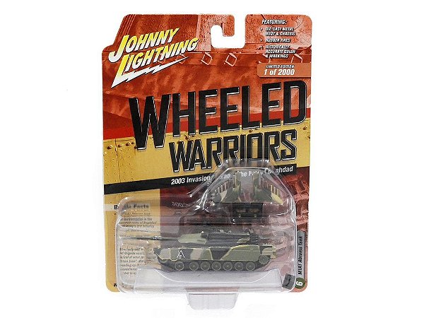Tanque M1A1 Abrams Release 1A 2021 1:100  Johnny Lightning Militar