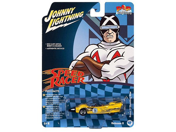 Speed Racer Shooting Star Release 2 2022 1:64 Johnny Lightning Pop Culture