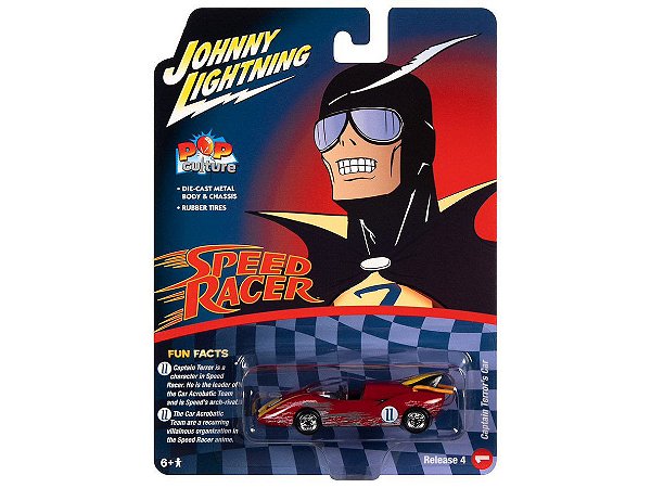 Speed Racer Captain Terror Release 4 2022 1:64 Johnny Lightning Pop Culture