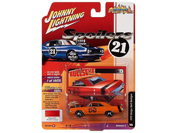 Dodge Dart 1970 Release 4B 2021 1:64 Johnny Lightning Street Freaks