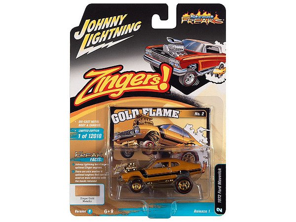 Ford Maverick 1972 Release 1B 2022 1:64 Johnny Lightning Street Freaks