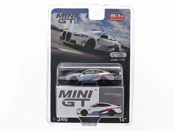 CHASE BMW M4 Performance (G82) 1:64 Mini GT Exclusive USA
