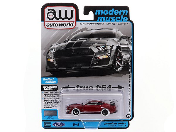 CHASE Shelby GT500 Carbon Edition 2021 Release 4B 2022 1:64 Autoworld Premium