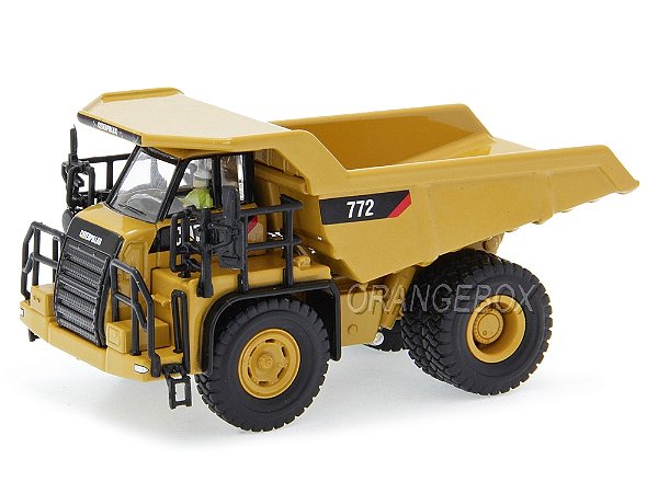 Caminhão Fora de Estrada Caterpillar 772C 1:87 HO Diecast Masters