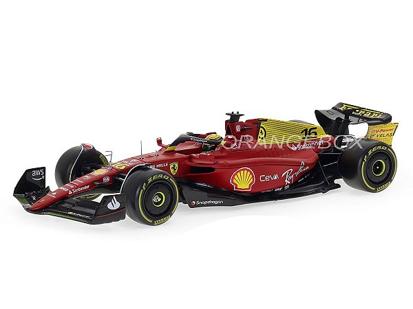 Fórmula 1 Ferrari F1-75 Charles Leclerc 2022 1:24 Bburago