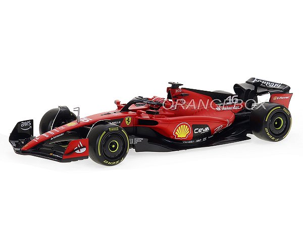 Fórmula 1 Ferrari SF23 2023 Charles Leclerc 1:18 Bburago
