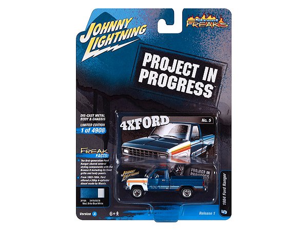 Ford Ranger 1984 Release 1A 2022 1:64 Johnny Lightning  Street Freaks