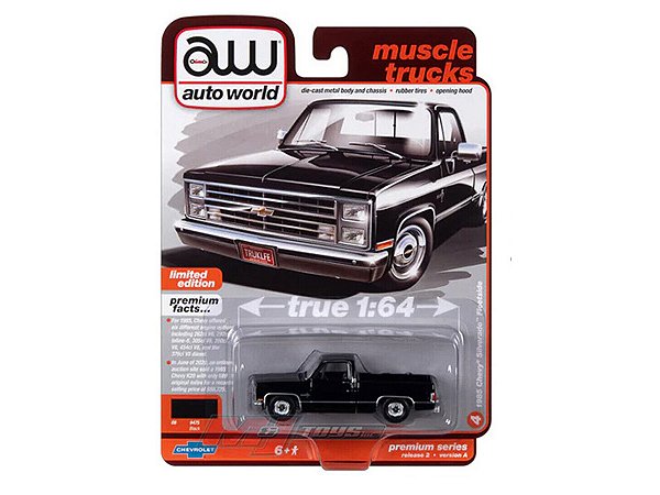 Chevy Silverado Pickup Truck 1985 Release 2A 2023 1:64 Autoworld Premium
