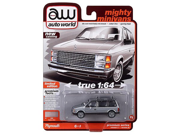 Plymouth Voyager 1985 Release 2A 2023 1:64 Autoworld Premium