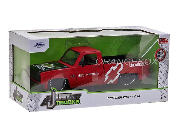Chevrolet C10 1985 Pro Stock 1:24 Jada Toys Vermelho