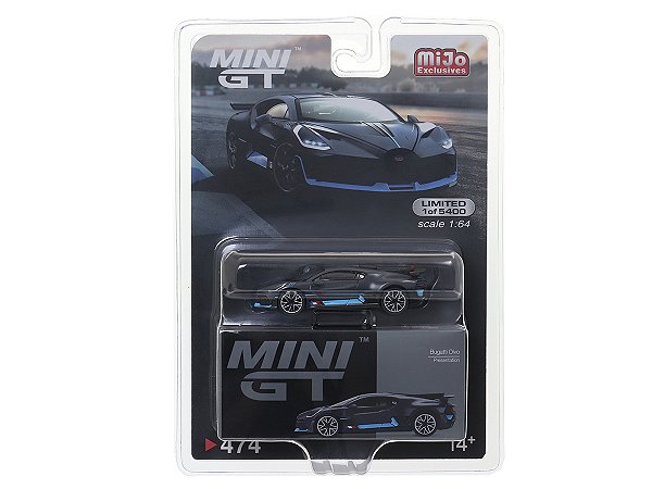 Bugatti Divo Presentation 1:64 Mini GT