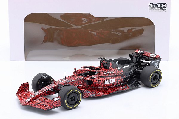 *** PRÉ-VENDA *** Fórmula 1 Alfa Romeo F1 Team Art Car 2023 1:18 Solido