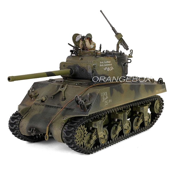 Tanque U.S. Sherman M4A3 Black Panthers Germany 1945 1:32 Forces of Valor