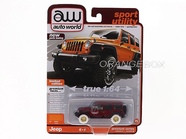 CHASE Jeep Wrangler Unlimited Moab Edition 2013 Release 2A 2023 1:64 Autoworld Premium