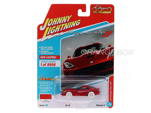 CHASE Dodge Viper SRT 2014 Release 3A 2022 1:64 Johnny Lightning