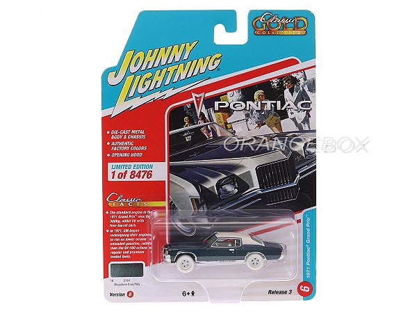 CHASE Pontiac Grand Prix 1971 Release 3B 2022 1:64 Johnny Lightning