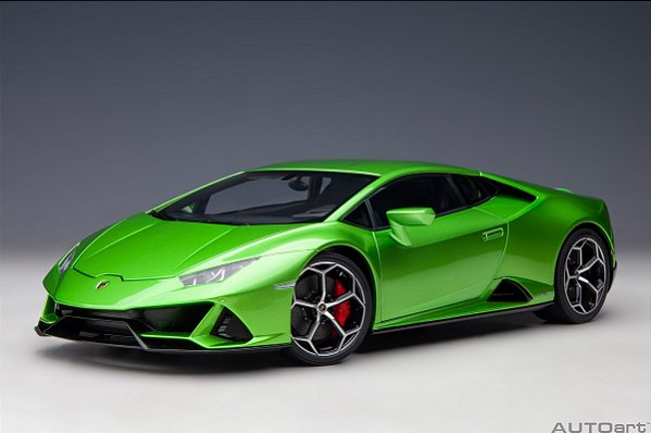 *** PRÉ-VENDA *** Lamborghini Huracan Evo 1:18 Autoart Verde