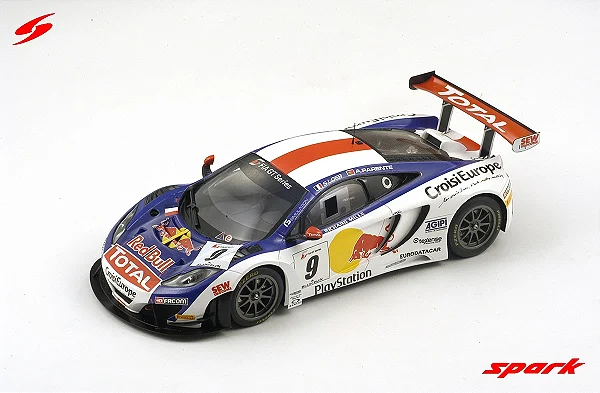 McLaren MP4-12C GT Tour 2013 Red Bull 1:18 Spark