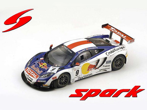 McLaren MP4-12C GT Tour 2013 Red Bull 1:18 Spark