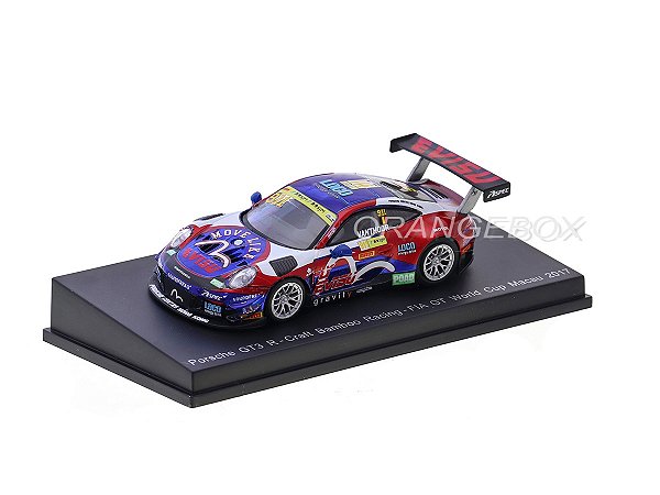 Porsche 911 GT3 R FIA GT World Cup Macau 2017 1:64 Spark