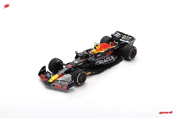Fórmula 1 Oracle Red Bull RB19 Winner Saudi Arabian GP 2023 Sergio Perez 1:18 Spark
