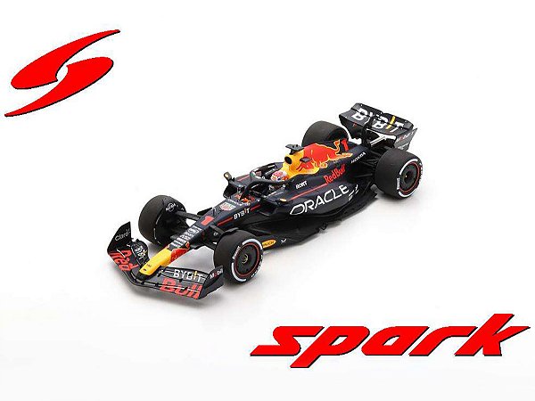 Fórmula 1 Oracle Red Bull RB19 Winner Bahrain GP 2023 Max Verstappen 1:18 Spark