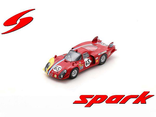 Alfa Romeu 33/2 24 Horas Le Mans 1968 1:18 Spark