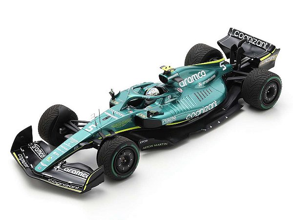 Fórmula 1 Aston Martin AMR22 Emilia Romagna 2022 Vettel 1:18 Spark