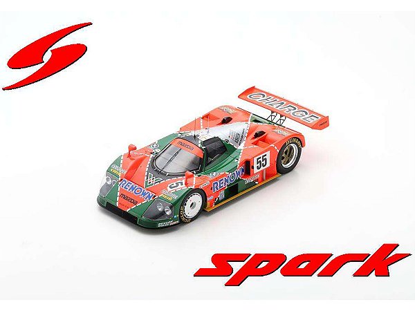 Mazda 787 B Winner 24 Horas Le Mans 1991 1:18 Spark