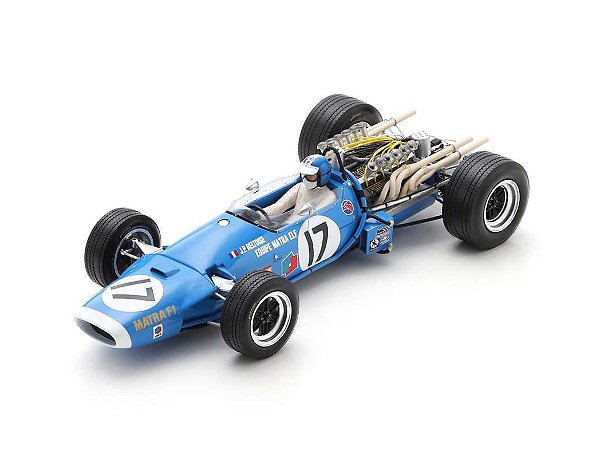 Fórmula 1 Matra MS11 2º Dutch 1968 1:18 Spark