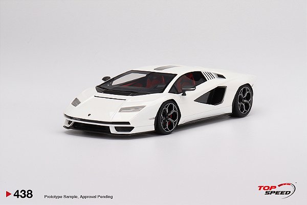 Lamborghini Countach LPI 800-4 1:18 TopSpeed Branco