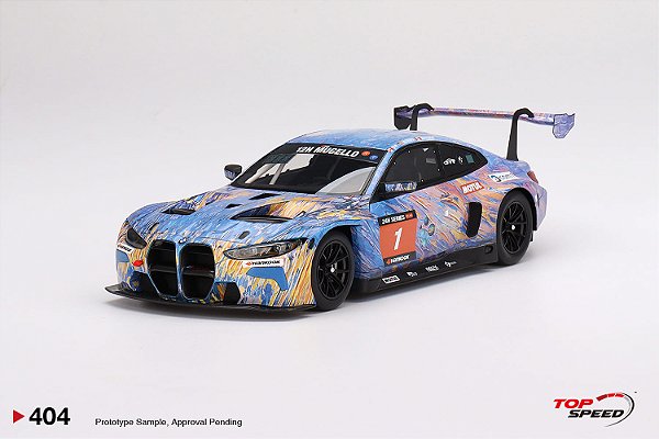 BMW M4 GT3 ST Racing 2022 12 Horas Mugello Winner 1:18 TopSpeed