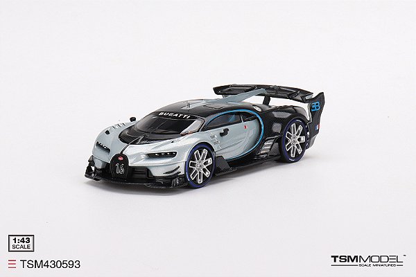 Bugatti Vision Gran Turismo 1:43 TSM Model Cinza
