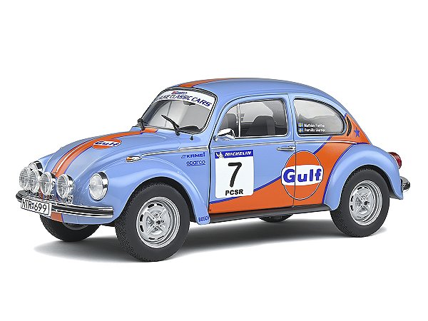 Volkswagen Fusca Beetle 1303 Gulf Rallye Colds Balls 2019 1:18 Solido