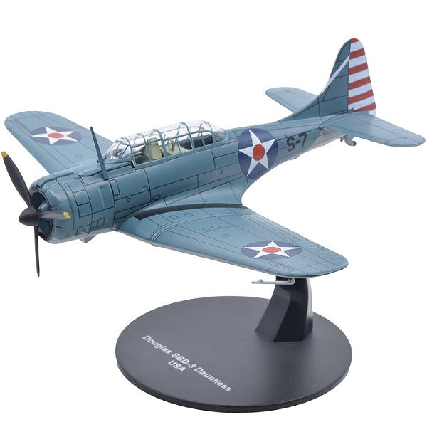 Avião Douglass SBD-3 Dauntless 1:72 Motorcity Classics