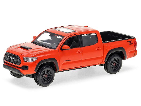 Toyota Tacoma TRD PRO 2023 1:27 Maisto Laranja
