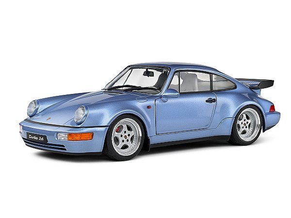 Porsche 911 (964) Turbo 1990 1:18 Solido Azul
