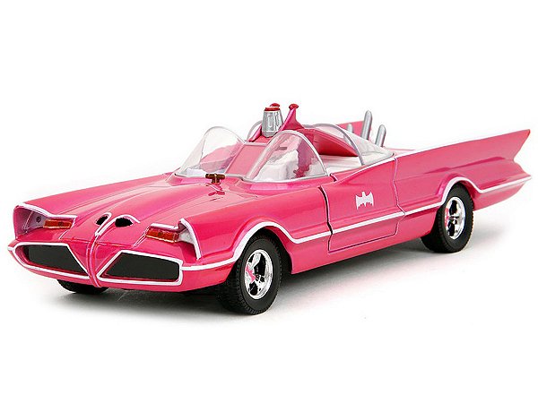 Batmóvel 1966 Classic TV Jada Toys 1:24 Pink Slips