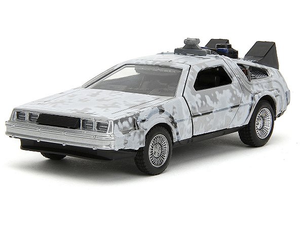 Delorean DMC Frost Version Back to The Future Jada Toys 1:32