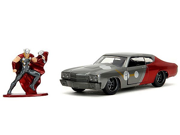 Chevrolet Chevelle SS 1970 + Figura Thor Jada Toys 1:32