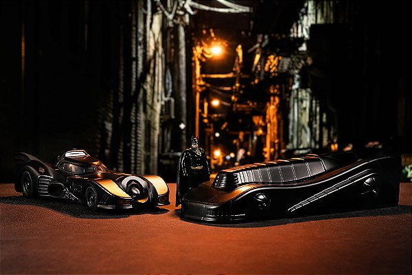 Batmóvel Batmobile Armor Shell 1:24 Jada Toys Next Level + Figura Batman