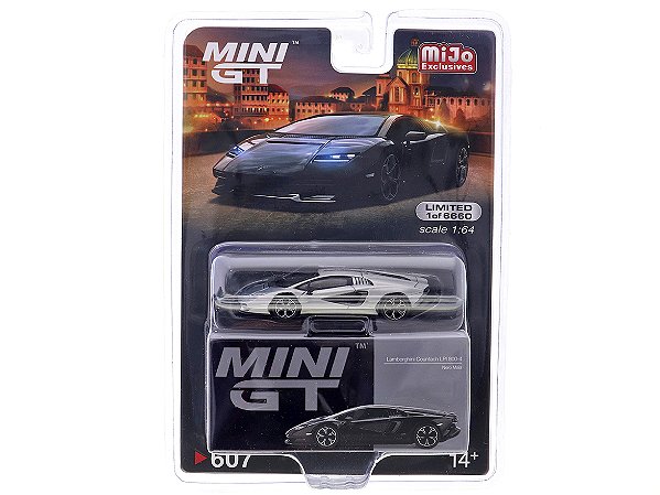 Lamborghini Countach LPI 800-4 1:64 Mini GT Preto CHASE