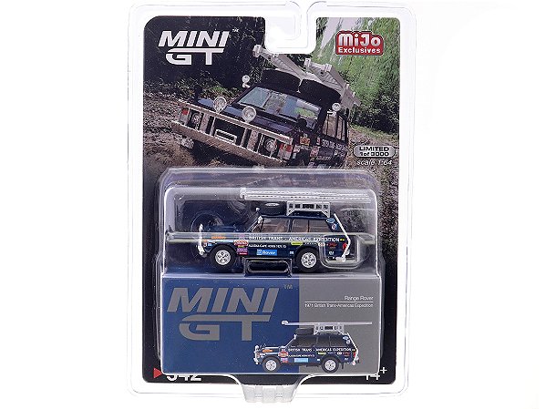 Range Rover 1971 Americas Expedition (VXC-868K) 1:64 Mini GT