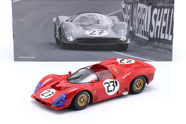 Ferrari 330 P3 Spider 24 Horas Le Mans 1966 1:18 Werk83