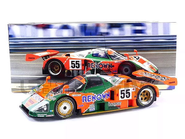 Mazda 787B Vencedor 24 Horas Le Mans 1991 1:18 Werk83