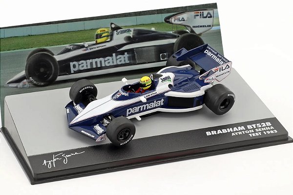 Fórmula 1 Brabham BT52B Ayrton Senna Test 1983 1:43 Altaya