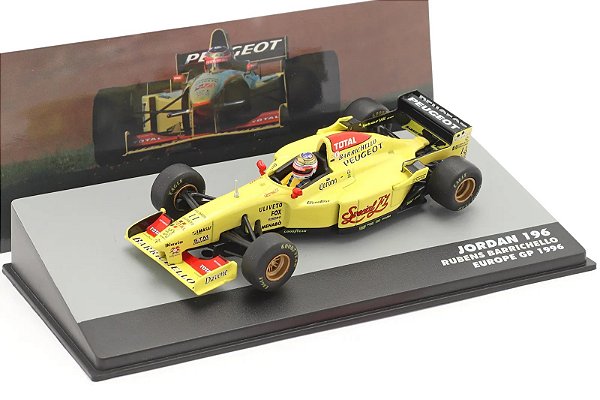 Fórmula 1 Jordan 196 Rubens Barrichello  Gp Europa 1996 1:43 Altaya