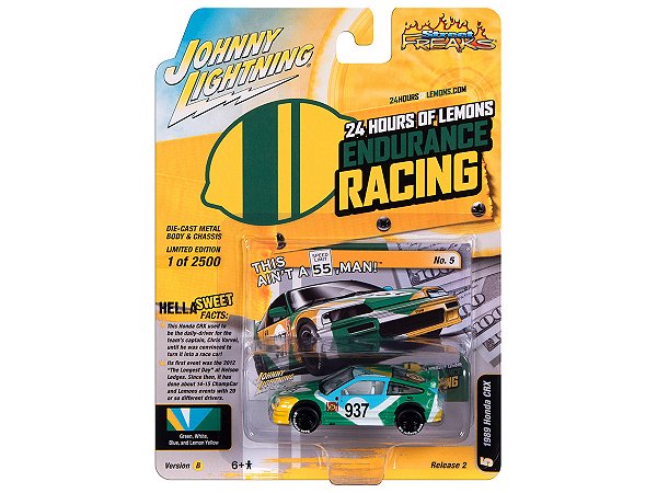 Honda CRX 1989 R2B 2023 1:64 Johnny Lightning