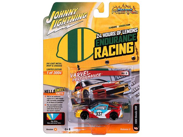 Honda CRX 1989 R2A 2023 1:64 Johnny Lightning